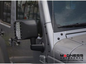 Jeep Wrangler JK LED Mirror Housing w/ Turn signals 